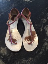 Authentique sandales cuir d'occasion  Cannes