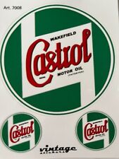 Adesivo castrol motor usato  Lauria