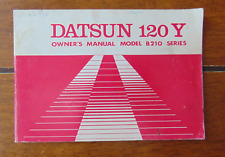 Datsun 120y owners for sale  CHORLEY
