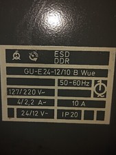 Ddr kfz ladegerät gebraucht kaufen  Waltershausen