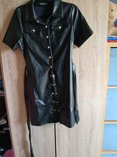 black leather dresses for sale  LEICESTER