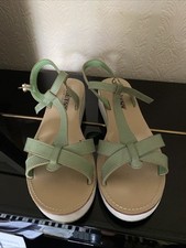 Sage green leather for sale  CLITHEROE