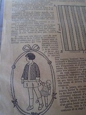 Ancien patron poupee d'occasion  France