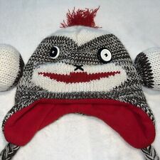 Sock monkey beanie for sale  Sebastian