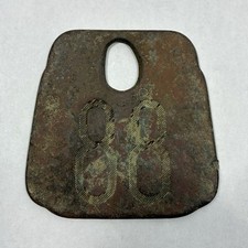 Vtg brass cow for sale  Waterville