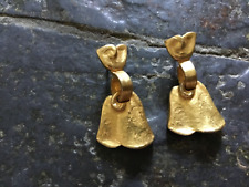 Boucles oreilles dorées d'occasion  Auch