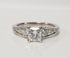 Anel de noivado de ouro branco 14K 3,25 quilates corte princesa VVS1 criado em laboratório diamante FN comprar usado Anel de noivado de ouro branco 14K 3,25 quilates corte princesa VVS1 criado em laboratório diamante FN comprar usado  Enviando para Brazil