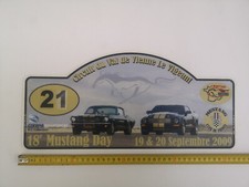 Plaque rallye plastique d'occasion  France
