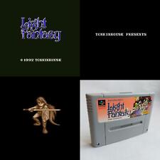 Light Fantasy (RPG) usado Nintendo Super Famicom SFC SNES testado comprar usado  Enviando para Brazil