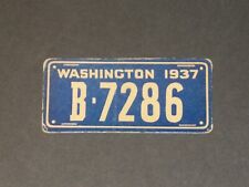 1937 license plates for sale  Marine City