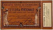 Chianciano regie terme usato  Milano