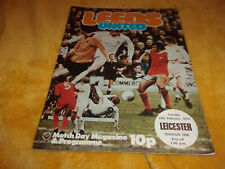 Leeds utd leicester for sale  DUNFERMLINE