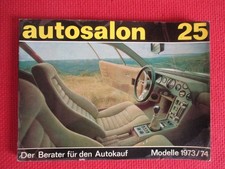 AUTOSALON IN BUCHFORM  MODELLE 1973 / 74, używany na sprzedaż  Wysyłka do Poland