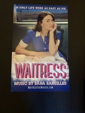 Waitress broadway musical for sale  Philadelphia