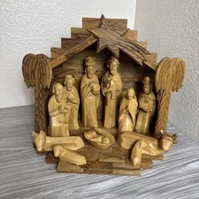 Nativity olive wood for sale  Aurora