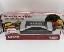 Seladora a vácuo NESCO VS-09 120V Deluxe - Opções secas e úmidas - Prata comprar usado  Enviando para Brazil