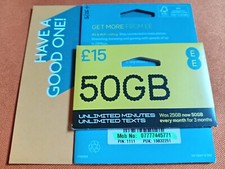 Pay mobile sim for sale  SOLIHULL