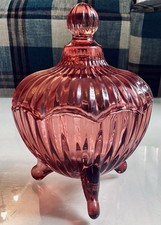 Pretty vintage cranberry for sale  SWANSEA