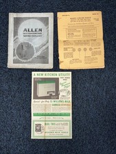 Vintage manuals parts for sale  Zanesville