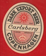 Denmark carlsberg early for sale  WEST WICKHAM