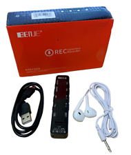 Gravador de voz digital Benjie C8 Rec 8GB, preto (GB8898-2011) comprar usado  Enviando para Brazil