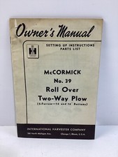 Mccormick owner manual for sale  Calhan