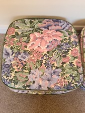 Garden chair floral for sale  HORSHAM