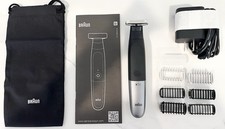 Aparador de barbear elétrico Braun XT5 5590 – Funciona muito bem – Na caixa com carregador e pentes comprar usado  Enviando para Brazil