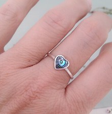 Love heart paua for sale  WORKSOP