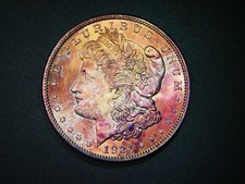 Beautiful unc. toned for sale  Keystone