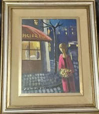 Dipinto olio tela usato  Matera
