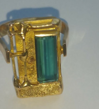 Turmalin ring gold gebraucht kaufen  Mönchengladbach