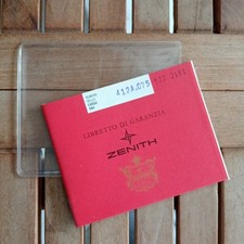 Zenith libretto booklet usato Zenith libretto booklet usato  Nereto
