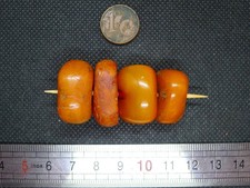 15g perles ambre d'occasion  Sarzeau