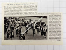 1930 carnival binche d'occasion  Expédié en Belgium