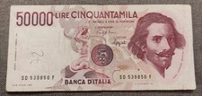 50000 lire bernini usato  Roma