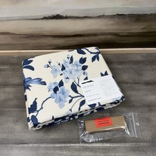 Usado, Cortina cortina estampada Pottery Barn Nola 50”x108” blackout azul multi nova sem etiquetas comprar usado  Enviando para Brazil
