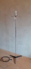 Lampadaire tripode chrome d'occasion  Miribel