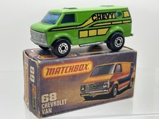 Matchbox Lesney Superfast No.68 Chevy Van verde com caixa comprar usado  Enviando para Brazil
