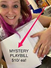 Mystery playbill chance for sale  New York