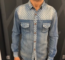 Camicia jeans uomo usato  Cagliari