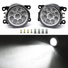 Par LED Fog Light Lamp Para Ford Focus 2012-2014 Com Lâmpadas LED Lente Clara, usado comprar usado  Enviando para Brazil