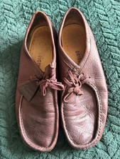 Clark leather wallabies for sale  LEEDS