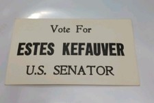 Political campaign card for sale  Loudon