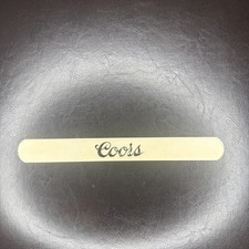 Raspador de espuma de cerveja antigo vintage Coors anúncio de cervejaria Golden Colorado comprar usado Raspador de espuma de cerveja antigo vintage Coors anúncio de cervejaria Golden Colorado comprar usado  Enviando para Brazil