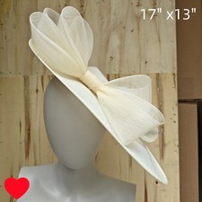 Ivory fascinator wedding for sale  HIGH WYCOMBE