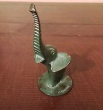 Elefantino bronzo f.chiappe usato  Roma