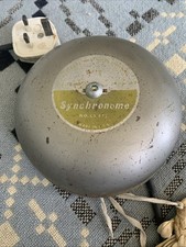 Vintage synchronome bell for sale  NEATH