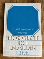 Rhetorica aufsätze zur gebraucht kaufen  Berlin