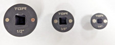 Adaptador de soquete de impacto perfil baixo TGR - unidade de redução 3 peças. Conjunto 1/4" a 1/2"-USADO comprar usado  Enviando para Brazil